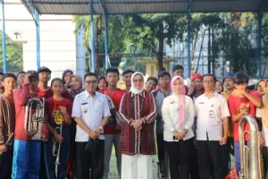 Read more about the article Ketua Umum PDBI Provinsi Lampung Tinjau Kesiapan Marching Band Gita Praja Saburai Pemprov Lampung