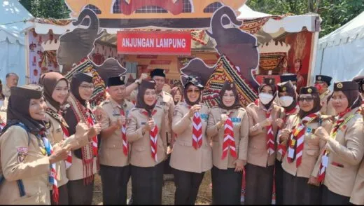 You are currently viewing Wakil Gubernur Lampung Hadiri Upacara Pembukaan Jambore Nasional ke-XI Tahun 2022
