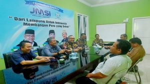 Read more about the article Ketua FKPPI Lampung Sidak Rumah Siber  JMSI