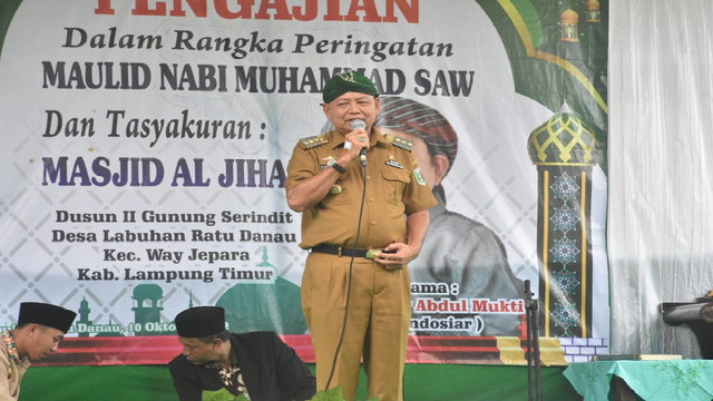 You are currently viewing Bupati Dawam: Peringatan Maulid Nabi Momentum Perbaiki Ahlaq