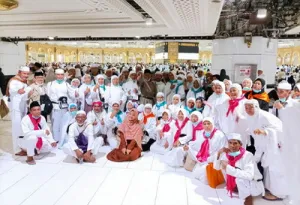 You are currently viewing Jamaah Way Kanan Laksanakan Rangkaian Ibadah Haji Sampai Tahap Tawaf Wada