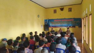 Read more about the article Kodim 0801 Pacitan Lakukan Karya Bakti TNI Sosialisasi Program Padat Karya