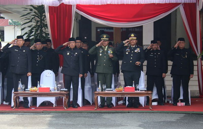 You are currently viewing Dandim Ngawi Hadiri Upacara Peringatan HUT Provinsi Jawa Timur Ke-77