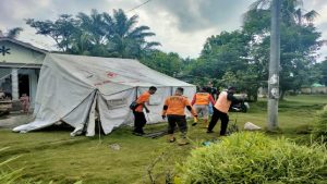 Read more about the article Pemkab Asahan Dirikan Tenda Pengungsi Bagi Masyarakat  Terdampak Banjir