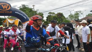 Read more about the article Kasiter Kasrem 043/Gatam Ikuti Fun Bike HUT Ke 72 IDI