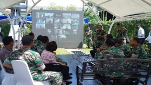 Read more about the article Kunjungi Hubstation TNI AD, Kasad Vicon dengan Pos Ramil di Papua dan Papua Barat