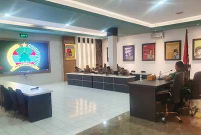 You are currently viewing Tingkatkan Fungsi Penrem 081/DSJ, Danrem Beri Evaluasi