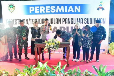 You are currently viewing Kasdim Madiun Hadiri Peresmian Pedestrian Jalan Panglima Sudirman