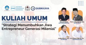 Read more about the article DPP Apindo Lampung – Aptisi Wilayah II B, Besok Gelar Kuliah Umum “Strategi  Menumbuhkan Jiwa Entrepreneur Millenial”