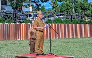 Read more about the article Sekretaris Daerah Pimpin Apel Perdana Tahun 2023 di Lingkungan Pemerintah Provinsi Lampung