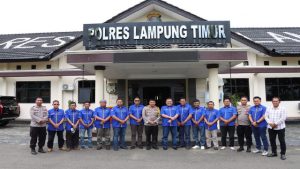 Read more about the article Kapolres  Lamtim Terima Kunjungan PWI