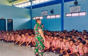 Read more about the article Babinsa Kodim Bojonegoro Sosialisasi Rekrutmen Prajurit TNI
