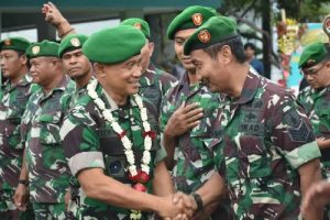 Read more about the article Bangga dan Haru Warnai Momen Penyambutan dan Pelepasan Komandan Korem 081/DSJ