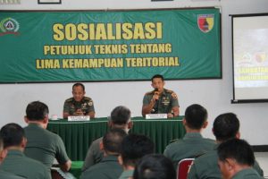 Read more about the article Kodim 0806/Trenggalek Terima Sosialisasi Lima Kemampuan Teritorial Dari Pusterad