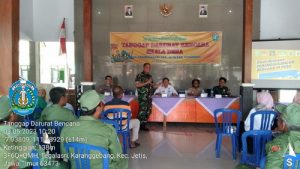 Read more about the article Babinsa Kodim 0802/Ponorogo Latih Tanggap Darurat Bencana Skala Desa