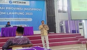 Read more about the article Dosen Prodi MTI IIB Darmajaya Jadi Narasumber Musprov Aptikom Provinsi Lampung