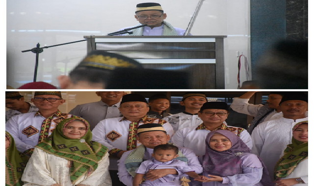 You are currently viewing Bupati Dawam Sholat Idul Adha di Masjid Al Munawaroh