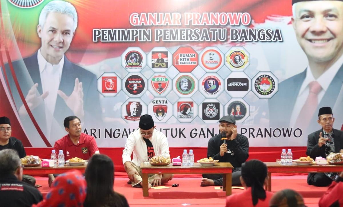 Read more about the article Pendukung GanjarTarget  80 Persen Suara Ngawi