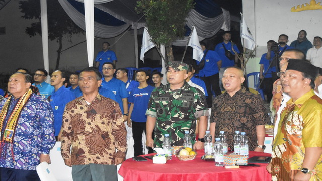 Read more about the article Kasrem Rem 043/Gatam Ajak  KNPI  Terlibat Aktif Dalam Pembangunan