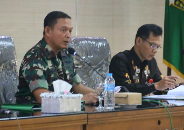 You are currently viewing Dandim Madiun Pimpin Rakor TMMD ke 117 Tahun 2023