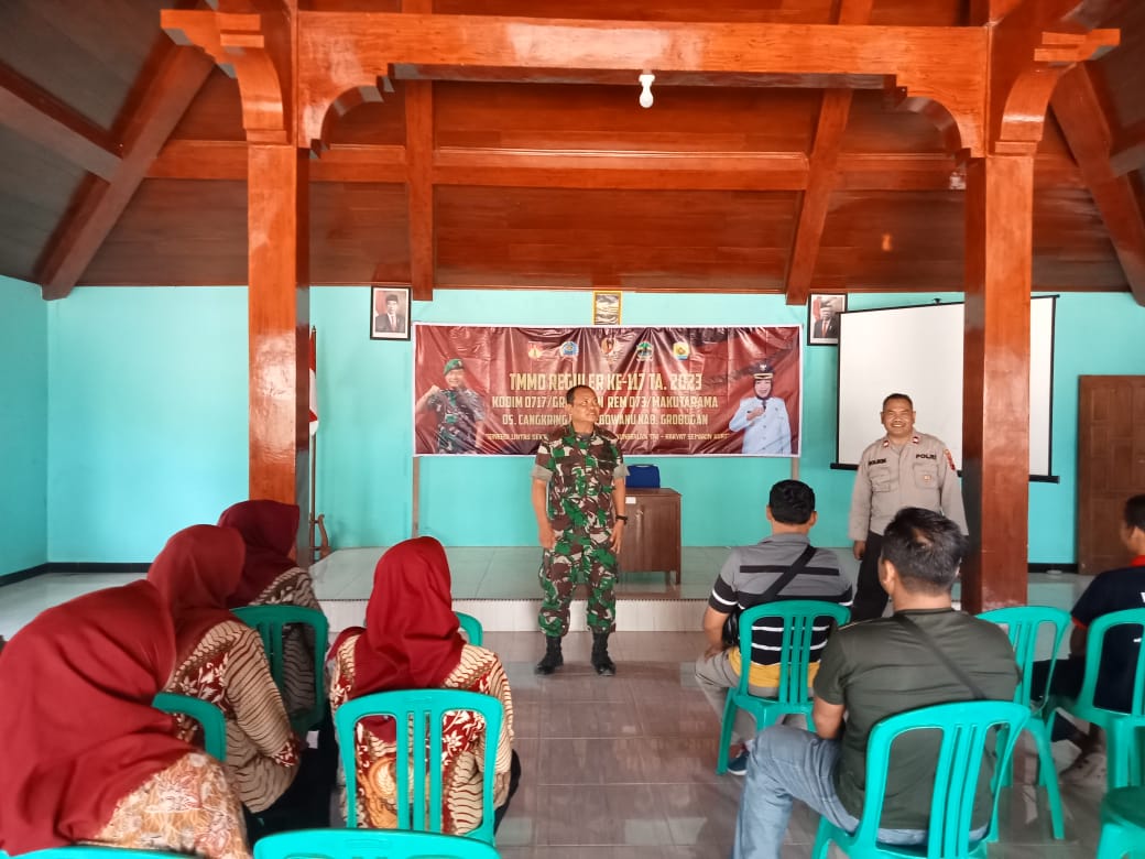 Read more about the article Penyuluhan Wasbang Dilokasi TMMD Mulai Dikumandangkan