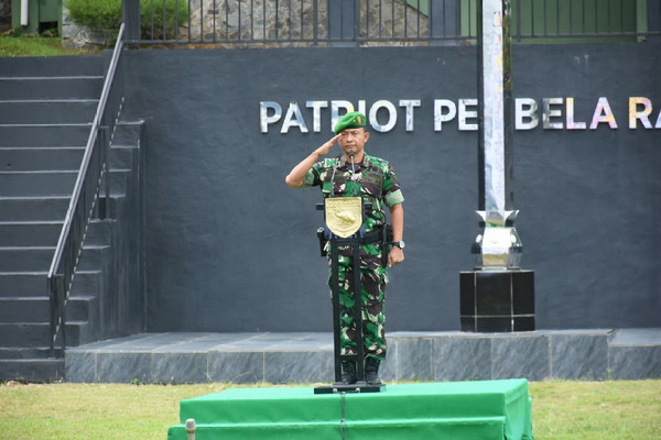 You are currently viewing Pimpin Apel Kesiapan Opspam VVIP Kunker Wakil Presiden RI, Irdam Kasuari Ingatkan Jangan Lengah