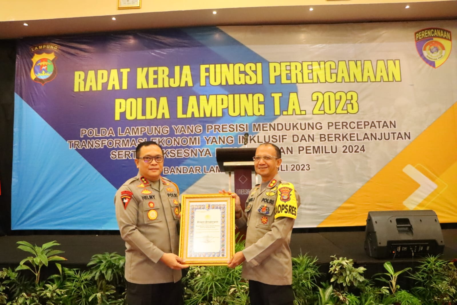 Read more about the article Polres Tubaba Raih Penghargaan Quick Wins Presisi Terbaik