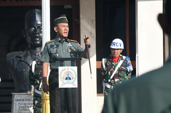 You are currently viewing 4 Poin Arahan Danrem 081/DSJ kepada Anggotanya