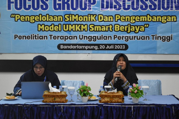 You are currently viewing Dosen IIB Darmajaya Gelar FGD Pengelolaan SiMoniK dan Pengembangan Model UMKM Smart Berjaya