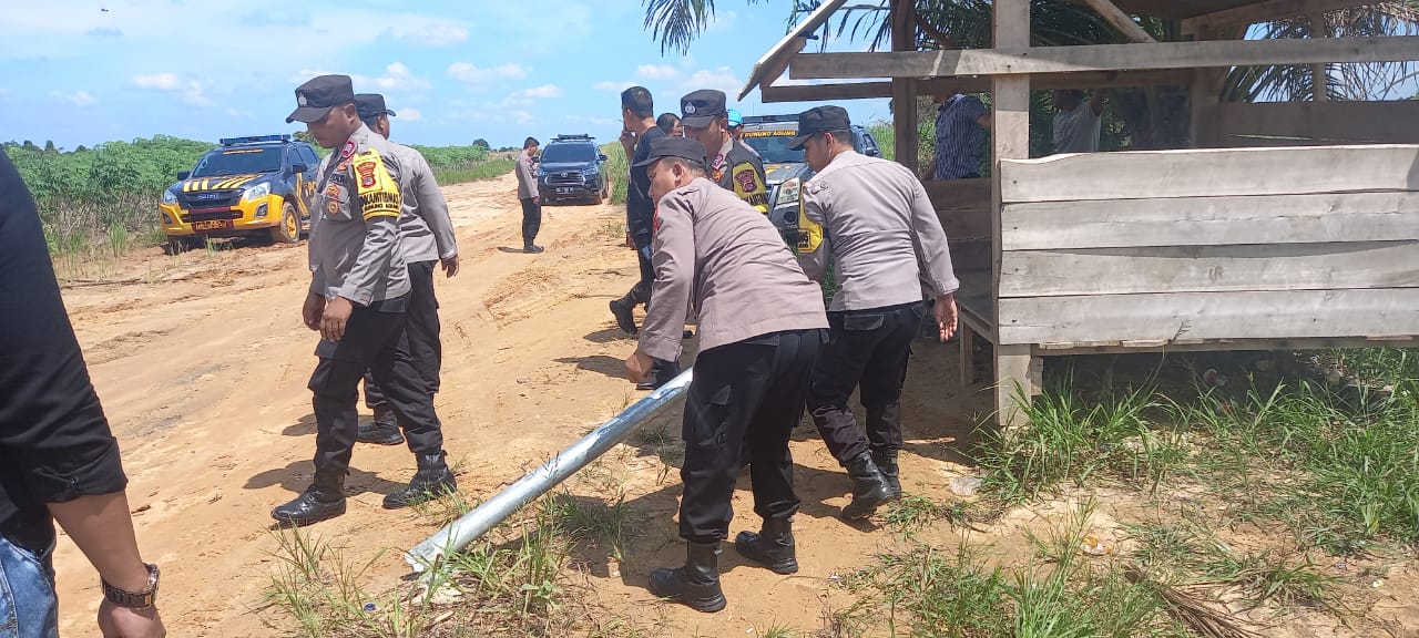 Read more about the article Polres Tubaba bongkar Pos  tempat Pungli