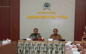 Read more about the article Jelang Pembukaan TMMD Ke-117, Kodim 0801/Pacitan Gelar Rakornis Bersama Dinas Terkait
