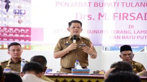 Read more about the article Pj. Bupati M. Firsada Kunker ke Empat Kecamatan Wilayah Utara