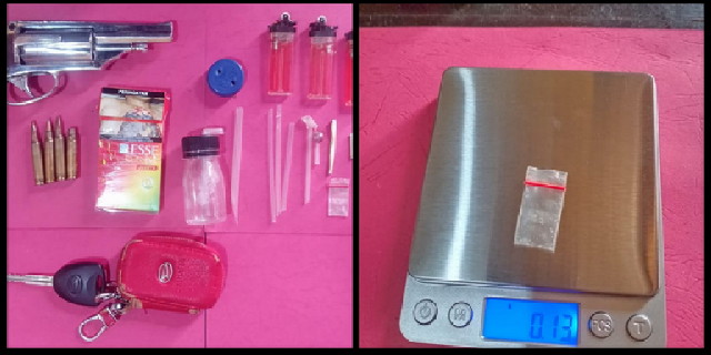 Read more about the article Polisi Temukan Senpi Rakitan dari Pengguna Sabu