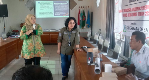 You are currently viewing Bersama DPMD Provinsi Jawa Timur Satgas TMMD Kodim Madiun Berikan Pelatihan Pengelolaan Air Bersih