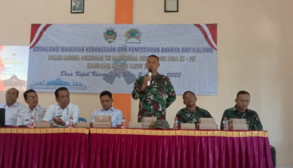 Read more about the article Satgas TMMD Kodim Madiun Gelar Sosialisasi Cegah Tangkal Radikalisme