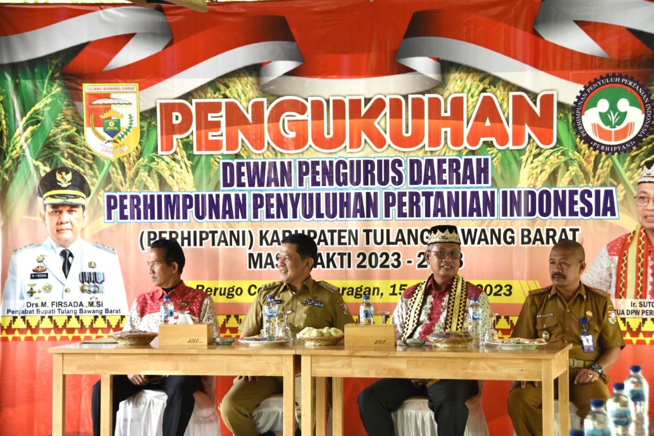 Read more about the article Pj Bupati Tubaba Harapkan Perhiptani  Majukan Pertanian