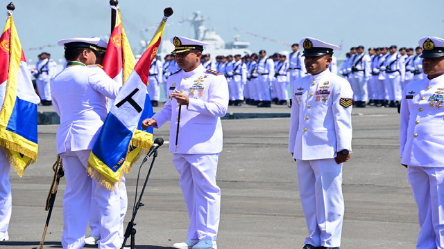 You are currently viewing Brigif 4 Mar/BS Raih Juara 1 Batalyon Marinir Teladan TNI Angkatan Laut 2023