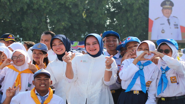 Read more about the article Riana Sari Arinal Ikuti Upacara Peringatan HUT ke-78 PMI