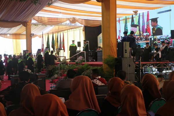 Read more about the article Kasdim 0807 Hadiri Rapat Senat Terbuka Wisuda ke-37 UIN SATU Tulungagung