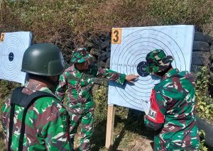 Read more about the article Latihan Menembak, Upaya Kodim 0801/Pacitan Tingkatkan Profesionalisme Prajurit