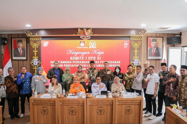 Read more about the article Komite I DPD RI Pastikan Kesiapan Provinsi Lampung Dalam Tahapan Pemilu Serentak Tahun 2024