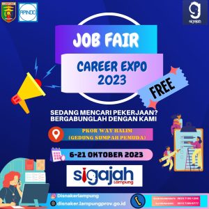 Read more about the article Pemprov Lampung Fasilitasi Pencari Kerja Melalui Job Fair Pada Gelaran Pekan Raya Lampung Tahun 2023