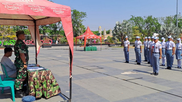 You are currently viewing HUT Ke-78 TNI, Kodim Grobogan Selenggarakan Lomba PBB