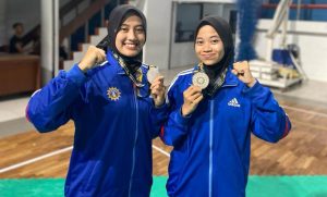 Read more about the article Dua Mahasiswi IIB Darmajaya Juara Kejurnas Perti Semar Pencak Silat 2023