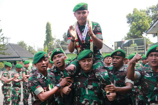 You are currently viewing Pratu Richard, Prajurit TNI AD Peraih Perunggu Bali Badung Open Karate Internasional Championship 2023