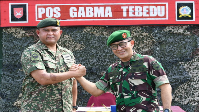 You are currently viewing Yon Armed 16 TK Bersama TDM Buka Patkor SERI 2 di Tebedu Malaysia