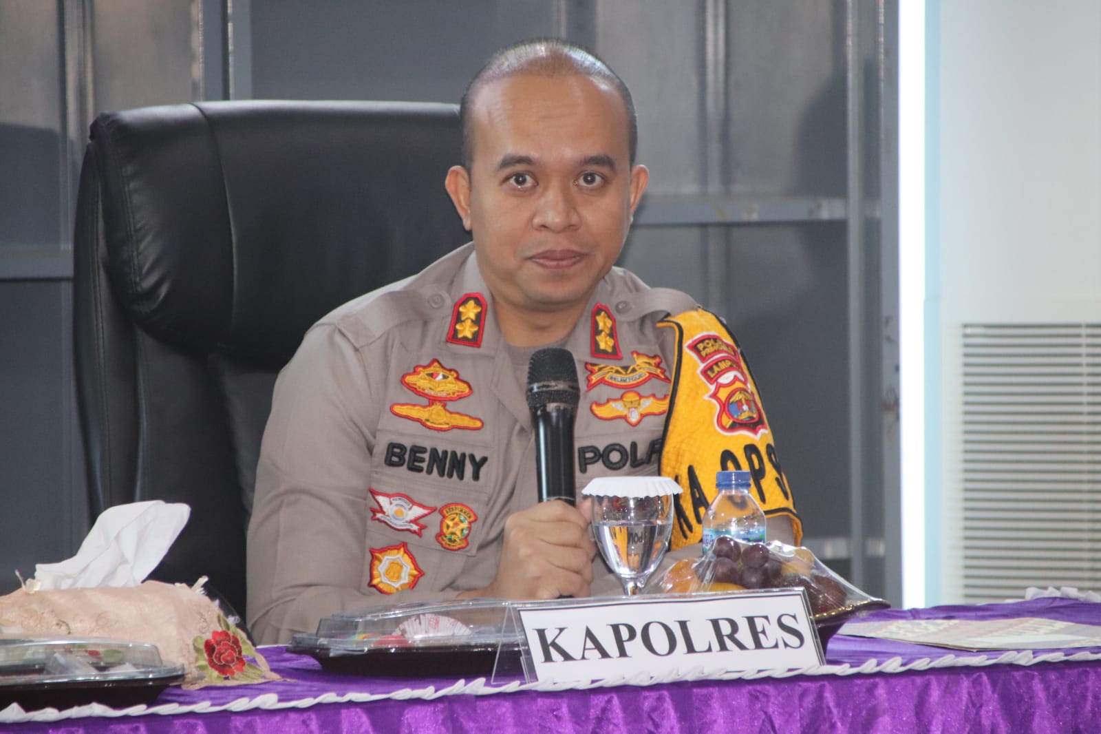 Read more about the article Kapolres Pringsewu Imbau Masyarakat Tidak Sebar Hoax
