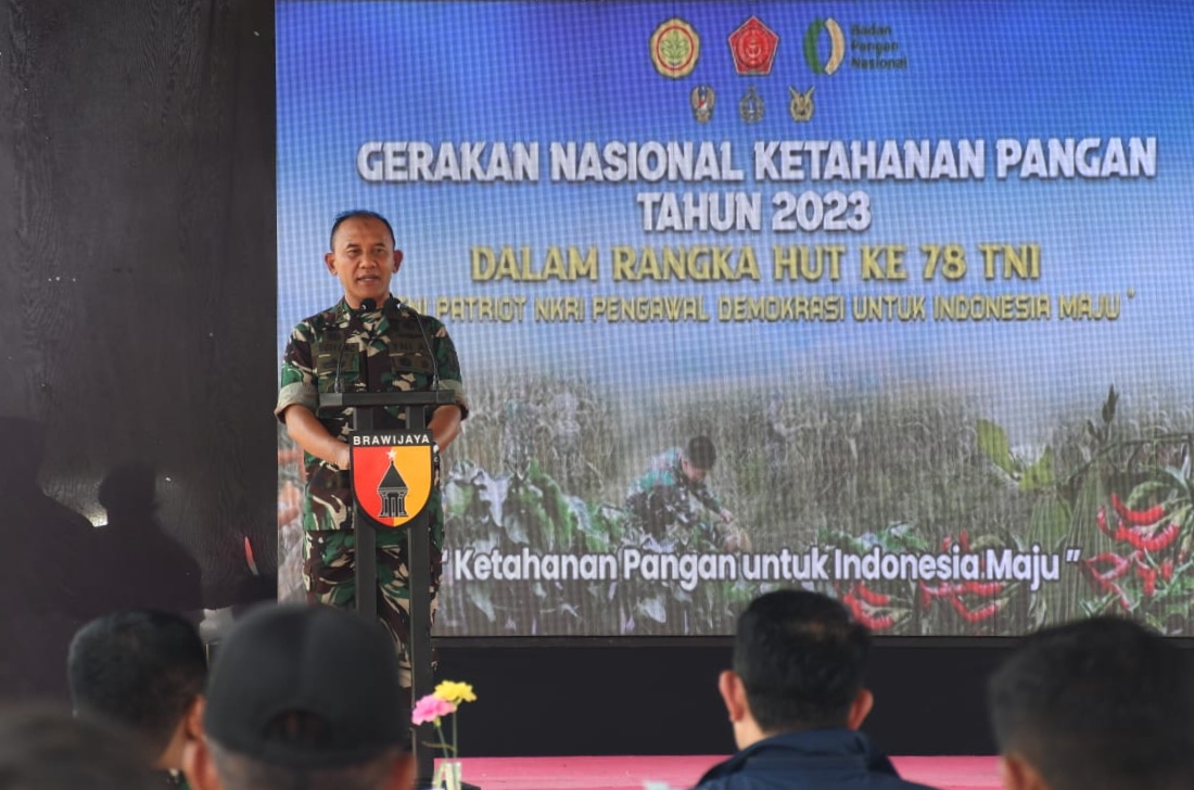 Read more about the article Sekda Jatim Puji Kontribusi TNI Wujudkan Jatim Sebagai Lumbung Padi Nasional