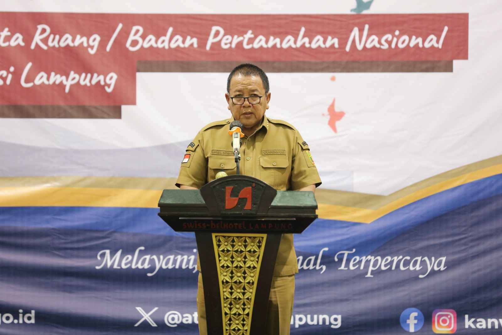 Read more about the article Gubernur Arinal Buka Rakor Akhir GTRA 2023, Beri Apresiasi atas Diraihnya Penghargaan Peringkat 2 Nasional Legalisasi Aset Tanah Transmigrasi