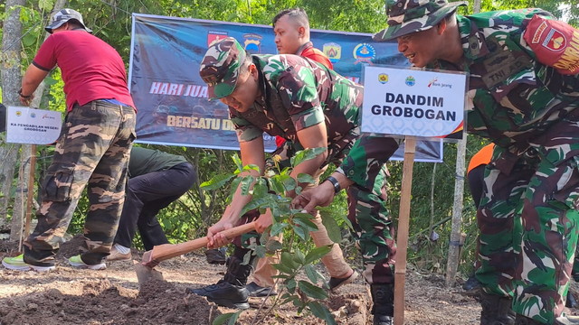 Read more about the article Penghijauan Dalam Rangka Hari Juang TNI AD